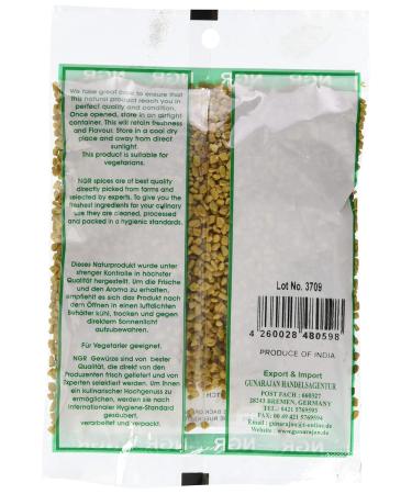Ngr Fenugreek Seeds (Methi Seeds) 100g - Premium Quality International Shipping - Buy Online on SooperMarket.com
