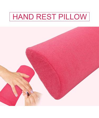 Hand Rest Pillow Nail Art Hand Cushion Cotton for Professional Manicurists for Nail Schools(rose Red) - Buy Online on SooperMarket.com