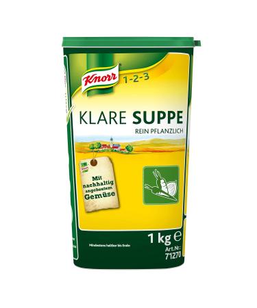 Buy Knorr Clear Soup Bouillon Purely Vegetable 1 kg Pack | International Shipping Available - Buy Online on SooperMarket.com