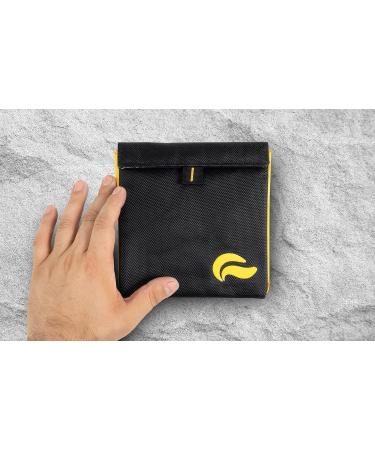 Mr Slick Smell Proof Bag 6 with SK9 Premium Odorless Technology - US Patent D824672 (Black) - Buy Online on SooperMarket.com