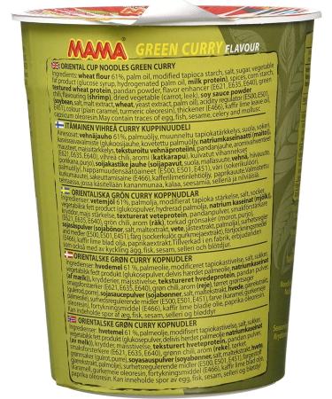CNMART Mama Instant Noodle Cups - 6 Assorted Flavours Oriental Style Pack of 6 - Buy Online on SooperMarket.com