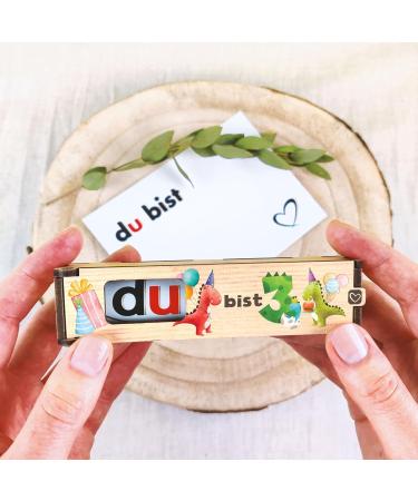 Unique Gift for 3 Year Old Boys | Chocolate Bar Gift Box with Duplo Dino | Perfect Birthday Ideas for Boys & Girls - Buy Online on SooperMarket.com