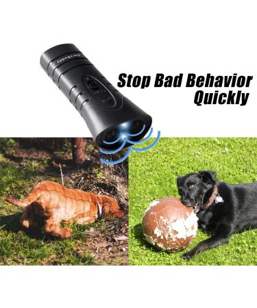 BarxBuddy Anti Barking Control Device - Ultrasonic Sound with LED Lights and Strap - Safe for All Breeds & Ages - Buy Online on SooperMarket.com