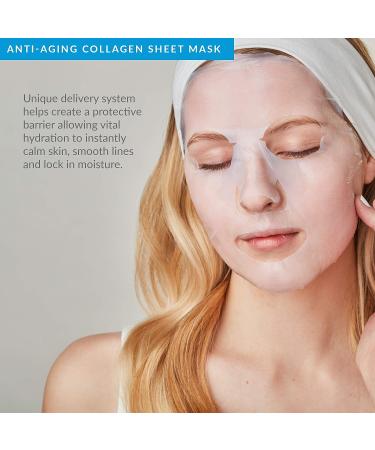 PMD Recovery Anti-Aging Collagen Sheet Mask 5 ct. - Rejuvenate and Revitalize Your Skin - Buy Online on SooperMarket.com
