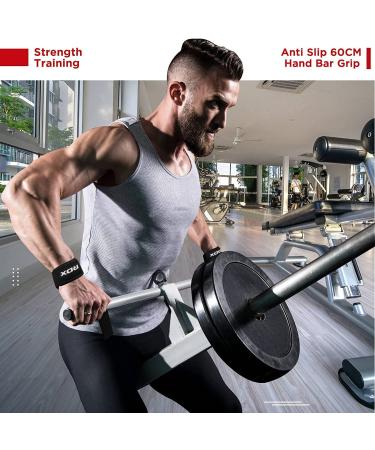 RDX Neoprene Padded Lifting Wrist Straps - Anti-Slip Hand Bar Support for Weightlifting - Strength Training Equipment for Men and Women - Buy Online on SooperMarket.com