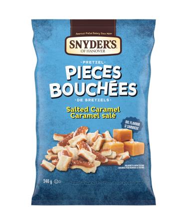 Snyder's Pretzel Pieces Salted Caramel 240 Grams (Pack of 1) Pretzel Pieces - Salted Caramel