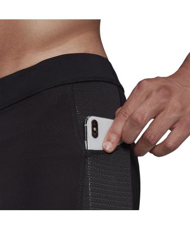adidas Men's Own The Run Tights Large Black/Reflective Silver - Performance Running Apparel - Buy Online on SooperMarket.com
