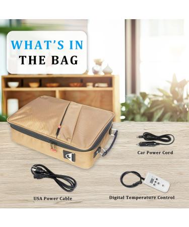 Portable Hot Stones Warmer Set - Digital Electric Heater Kit for Spa & Salon Massages - Buy Online on SooperMarket.com