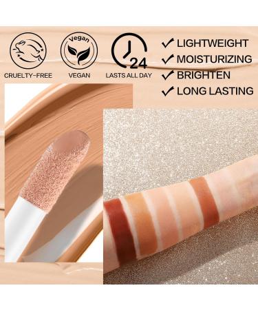 UCANBE Halo Glow Liquid Filter | Radiant Skin Complexion Booster | Vegan & Cruelty-Free | Soft-Focus Look | Longwear 0.91OZ Light Fair 05 - Buy Online on SooperMarket.com