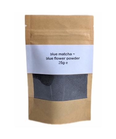 Better Food Mood Blue Matcha Blue Flower Powder 25g | No Artificial Colours | Sundried Blue Flowers Rich in Antioxidants | Use in Oatmeal Cakes