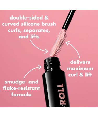 eleven.Lash 'n Roll Mascara - Vegan Curling Mascara for Lifted Long-Lasting Eyelashes in Deep Brown (9.2g) - Cruelty-Free & International Shipping - Buy Online on SooperMarket.com