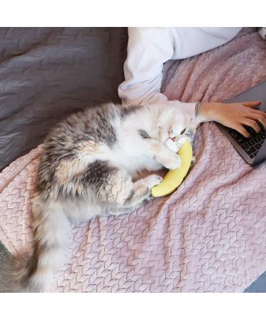 Ertzinla Catnip Toys Banana for Cats UK Banana 100% Natural Cat nip Filled - Buy Online on SooperMarket.com