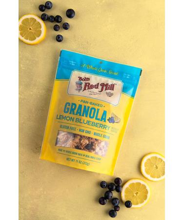 Bob's Red Mill Lemon Blueberry Granola 11oz (Pack of 6) | Homestyle Breakfast Cereal - Buy Online on SooperMarket.com