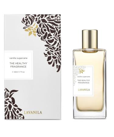 Lavanila Vanilla Sugarcane Scented Perfume for Women 1.7 oz - The Healthy Fragrance Clean and Natural - Buy Online on SooperMarket.com