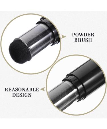 Angoily Multifuntional Telescopic Makeup Brush Set - Bottle Blush Honey Powder Liquid Foundation & Manicure Brushes - Compact Travel Size Black - Buy Online on SooperMarket.com