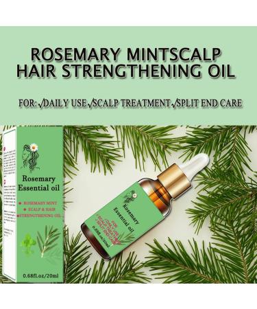 Trendyfave Rosemary Oil For Hair Growth Nourishes Hair Care Essential Oil Anti Frizz Hair Serum Ginger Hair Oil for Dry Damaged Hair | Repairs Smoothens Revitalizes Your Hair - for All Hair Types - Buy Online on SooperMarket.com