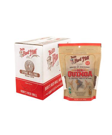 Bob's Red Mill Organic Red Quinoa - Whole Grain 13 oz | Nutritious Superfood - Buy Online on SooperMarket.com
