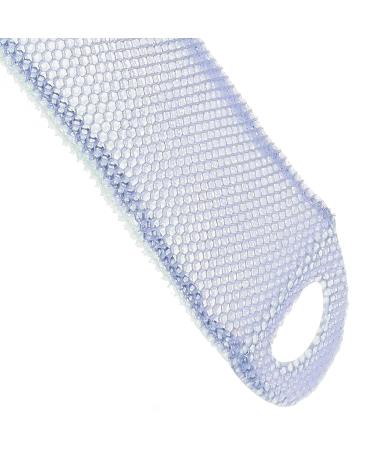 Supracor Spa Body Exfoliator Sponge | Antibacterial Bath and Face Scrub (Purple/Green) - Buy Online on SooperMarket.com