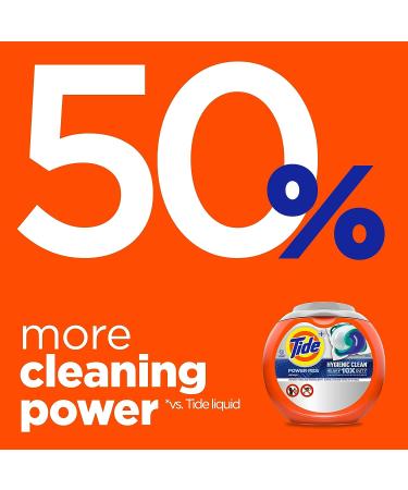 Tide Hygienic Clean Heavy Duty Power PODS Laundry Detergent Original 41 ct - For Visible & Invisible Dirt - Buy Online on SooperMarket.com