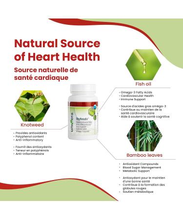 Univera Rhythmatix Heart health Cardiovascular Health Blood Circulation DHA EPA Omega-3 Coenzyme Q10 Vitamin B6 & B12 60 softgels (30-Day Supply) - Buy Online on SooperMarket.com