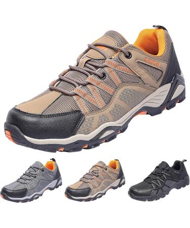 Men's Waterproof Outdoor Fitness Shoes - Non-Slip Elegant Gym Sneakers for Running & Walking - Black 46 EU - Buy Online on SooperMarket.com