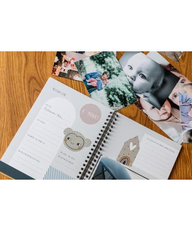 My First Year Baby Album - Fillable Baby Book for Cherishing Memories | International Shipping Available - Buy Online on SooperMarket.com