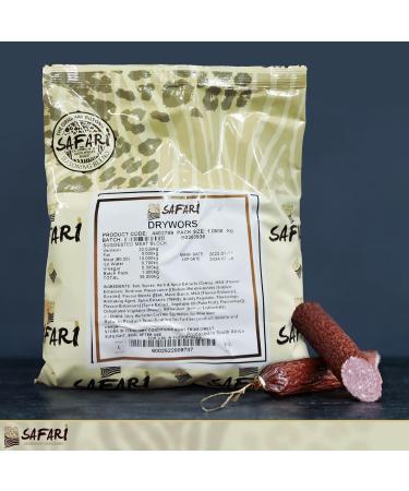 Safari Drywors Spice - Ready-to-Eat South African Food - Delicious Sausage Seasoning - 1kilogram - Buy Online on SooperMarket.com