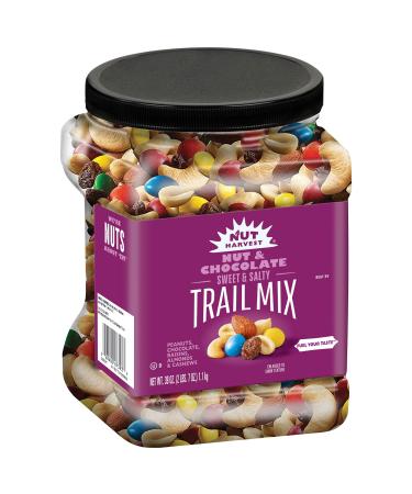 Nut Harvest Nut & Chocolate Mix, 39 Ounce Jar Nut & Chocolate Mix Jar