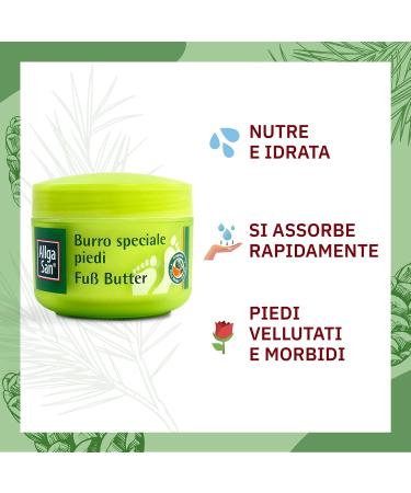 Allga San Burro Speciale Piedi - Repair & Revitalize Dry Feet | International Shipping Available - Buy Online on SooperMarket.com