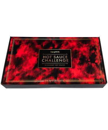Thoughtfully Gifts Hot Sauce Challenge Gift Set - Pack of 10 Spicy Hot Sauces for a Fun Hot Sauce Challenge! - Buy Online on SooperMarket.com