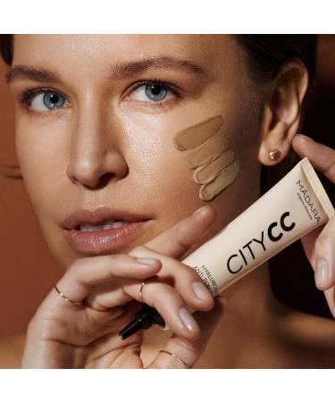 M DARA Organic Skincare | Anti-Pollution CC Cream SPF15 light beige - 40ml With Hyaluronic Acid and broad spectrum UVA/UVB sunscreen Lightweight Silky texture Ecocert certified. 40 ml (Pack of 1) Light Beige - Buy Online on SooperMarket.com