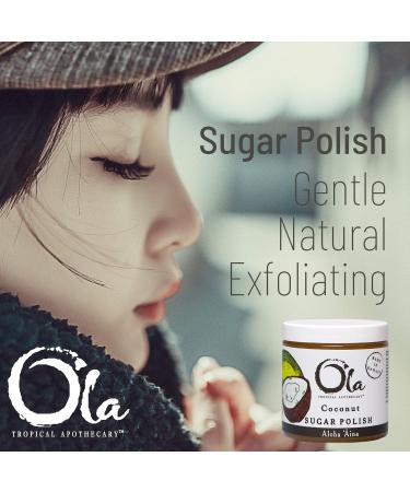 Ola Tropical Apothecary Rainforest Sugar Polish | Pure Tropical Oils & Plant Extracts | 8 fl oz - International Shipping Available - Buy Online on SooperMarket.com