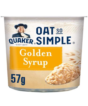 Quaker Oats So Simple Golden Syrup Porridge Pots - 8x57g