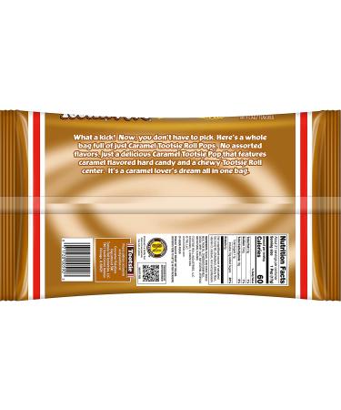 Halloween Candy Caramel Tootsie Pops 12.6oz Bag - Buy Online on SooperMarket.com