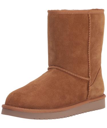 Koolaburra by UGG Women's Koola Short Fashion Boot 8 Wide Chestnut