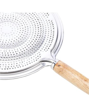 Dexam Heavy Duty Heat Diffuser with Wood Handle - 20cm Silver | Top International Shipping - Buy Online on SooperMarket.com