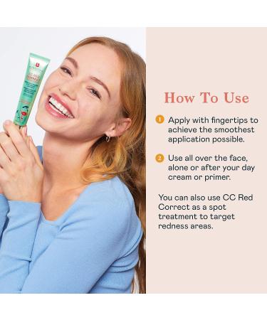 Erborian CC Cream Red Correct with Centella Asiatica - SPF Korean Skincare Skin Perfector 1.5oz - Buy Online on SooperMarket.com