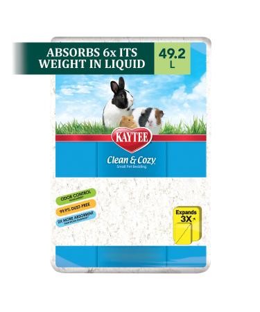 Kaytee Clean & Cozy Bedding, White 49.2 Liters
