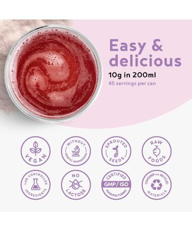 Passionfruit Flavour Calcium Magnesium Zinc Powder 450g (45 Servings) - Supports Healthy Bones, Teeth & Muscles - Alpha Foods - Buy Online on SooperMarket.com