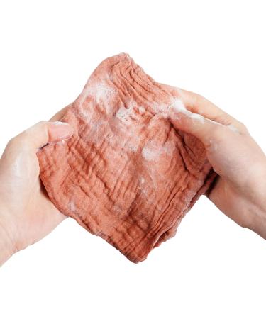 Konssy 6 Pack Face Cloths - Soft Cotton Wash Cloths for Sensitive Skin - Reusable & Absorbent - 11x11 Inch - Ideal for Makeup Removal - Buy Online on SooperMarket.com