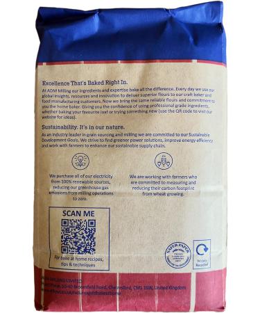 Nature's Gold 100% Very Strong Canadian White Bread Flour 1.5kg (Pack of 3) - Buy Online on SooperMarket.com