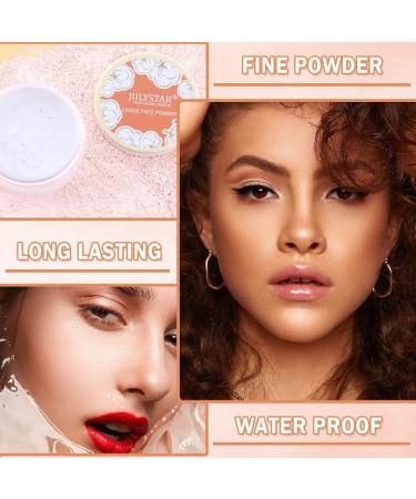 Buy Pink Loose Face Powder Matte Setting & Oil Control for Oily Skin | Waterproof & Long Lasting Makeup (02#Pink Complexion - Buy Online on SooperMarket.com