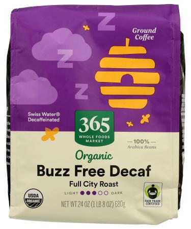 365 by Whole Foods Market, Coffee Decaf Morning Blend Organic Ground, 24 Ounce