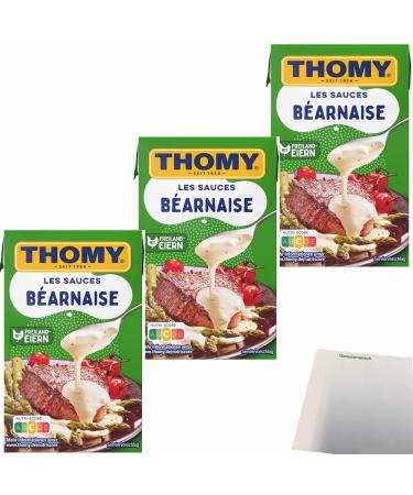 Thomy Les Sauce Bernaise 3-pack (3x250ml pack) + usy Block
