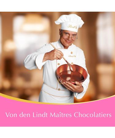 Lindt Lindor Raspberry Chocolate Balls 137g - Gourmet Praline Gift | Whole Milk Chocolate with Melting Raspberry Filling - Buy Online on SooperMarket.com