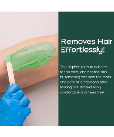 1lb Hard Wax Beads for Hair Removal Sensitive Skin with Pure Aloe - GLAM REBELS - Gentle Hair Removal At Home - Buy Online on SooperMarket.com
