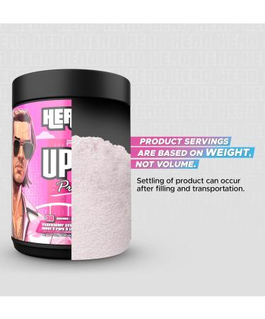 Revolution Nutrition Uprising Hero Citrulline Malate 2:1 DMAE Lion's Mane Caffeine For Men & Women 450g 30 Servings Strawberry Cotton Candy Strawberry Cotton Candy 450g - Buy Online on SooperMarket.com