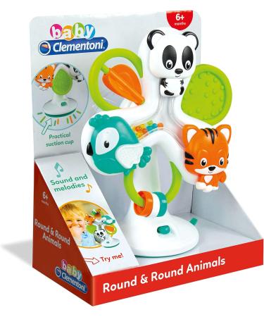 Clementoni Activity Bike with Animals | Baby & Toddler Toy (10+ Months) - Music Figures & Sensory Fun - SKU 17261 - Buy Online on SooperMarket.com