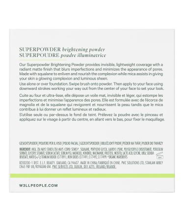 Well People Superpowder Brightening Powder | Vegan Baked Setting Powder for Luminous Complexion | Blurs Imperfections & Smoothes Skin - Buy Online on SooperMarket.com