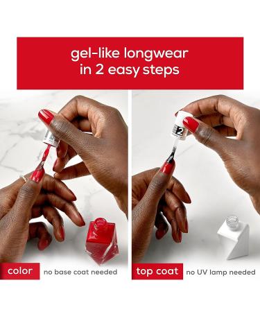 essie Gel Couture Gala-Vanting Deep Red Nail Polish 0.46 fl. oz - Buy Online on SooperMarket.com